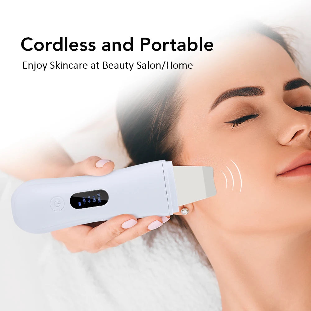 Ultrasonic Skin Scrubber 4 Modes
