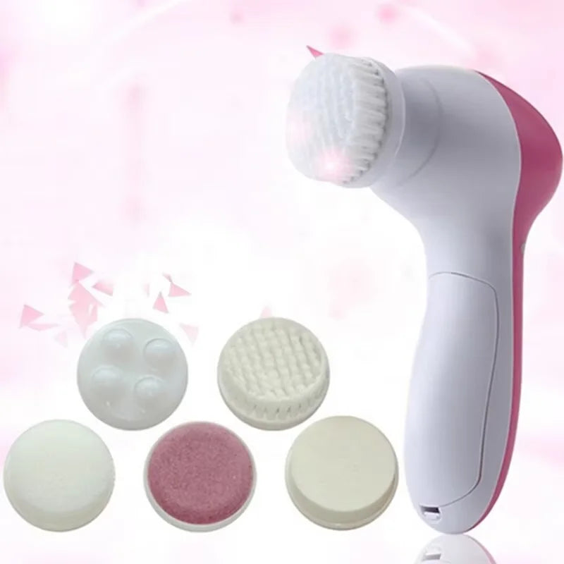 Electric 5 IN 1 Facial Cleaner Brush