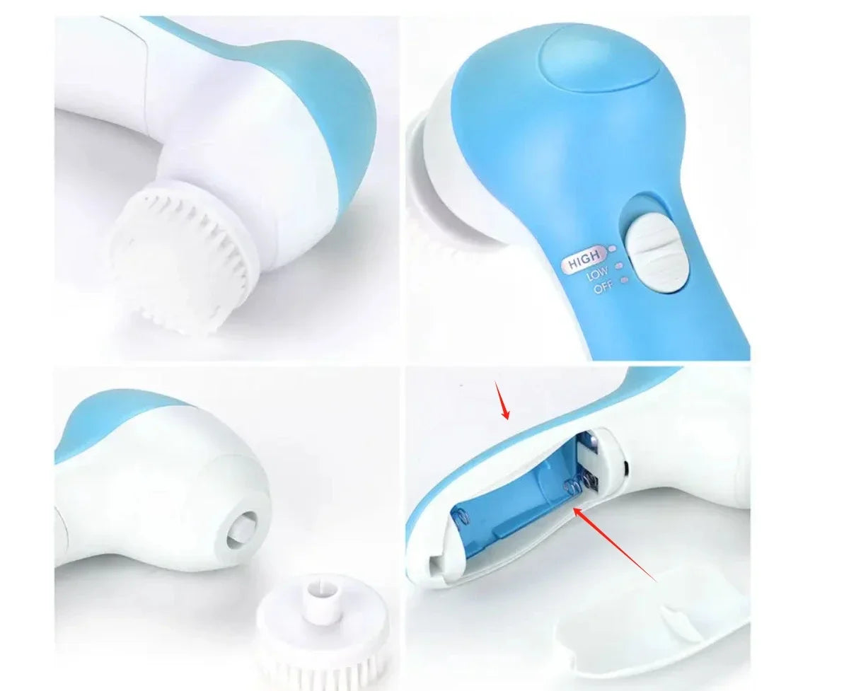 Electric 5 IN 1 Facial Cleaner Brush